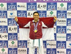 Bripda Muh Risaldi, Polisi Karateka Polda Sulbar, Kibarkan Merah Putih di Jepang!