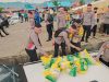 Polda Sulbar Bersama Pemprov Lakukan Gerakan Pangan Murah di Pulau Karampuang