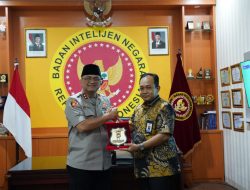 Kapolda Sulbar dan Kabinda Bersinergi Jaga Ketertiban dan Keamanan di Wilayah