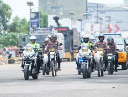 Patroli Polda Sulbar Bersama Masyarakat Menjaga Negeri