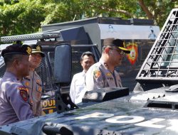 Kapolda Sulbar Pastikan Kesiapan Kendaraan Taktis, Antisipasi Potensi Anarkis dalam Unjuk Rasa