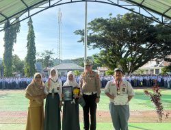 Gaungkan Keselamatan Berlalu Lintas di SMA 1 Mamuju, Kasubdit Regident Polda Sulbar Ajak Siswa Jadi Pelopor