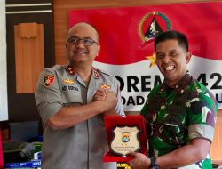 Kapolda Sulbar dan Danrem 142 Tatag Perkuat Sinergitas Tingkatkan Stabilitas Keamanan