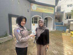 Generasi Muda Disasar, Polantas Sulbar Gelar Edukasi Lalu Lintas di Unika