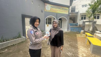 Generasi Muda Disasar, Polantas Sulbar Gelar Edukasi Lalu Lintas di Unika