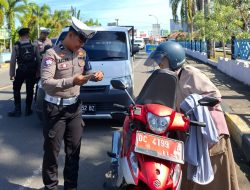 Operasi Zebra Marano di Mamuju: Edukasi Humanis, Penertiban Tetap Jalan