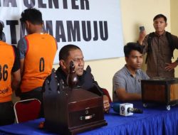 Dua Pelaku Pembobol Kotak Amal 21 Masjid di Mamuju Berhasil Diamankan